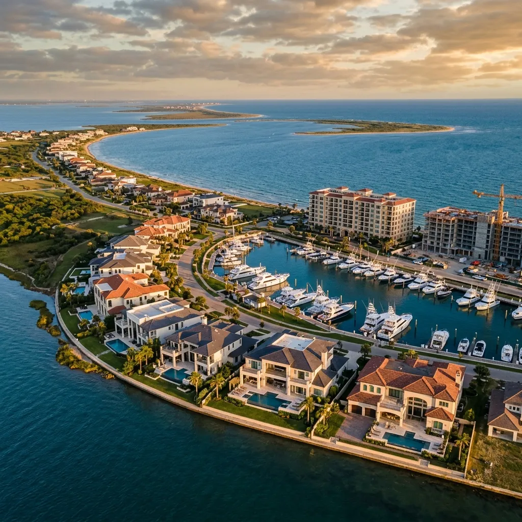 Waterfront investment properties portfolio